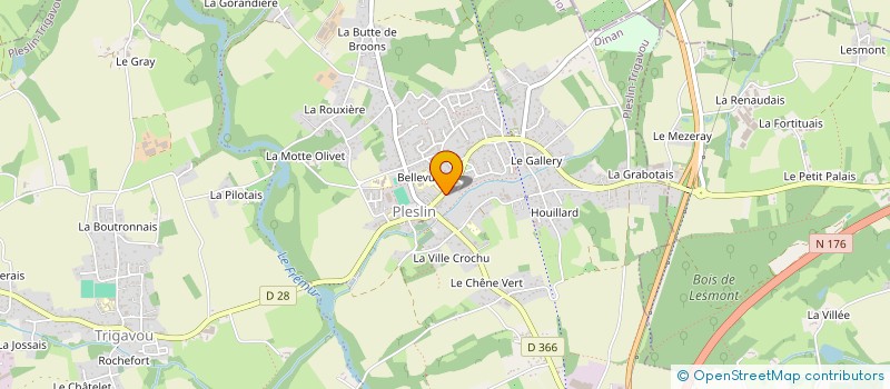 localisation de l'entreprise MAJULANT  DINAN