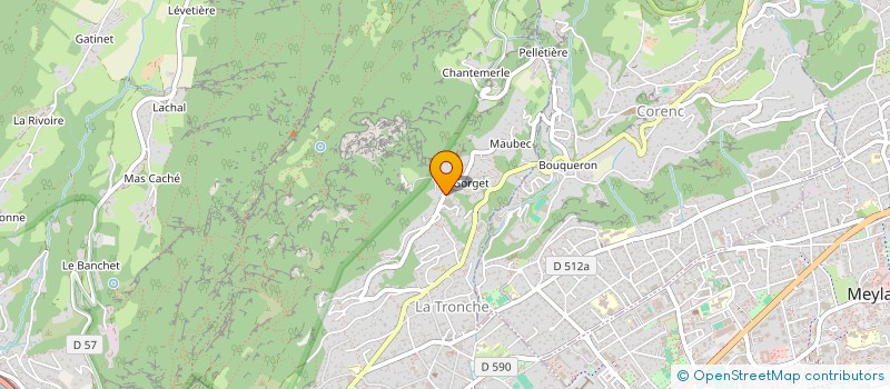 localisation de l'entreprise MAJULI  LA TRONCHE