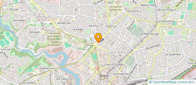 localisation de l'entreprise MAJULI  BREST