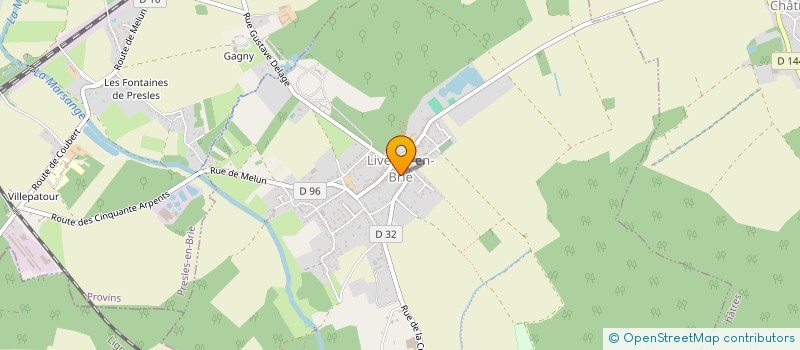 localisation de l'entreprise MAJULO à LIVERDY-EN-BRIE