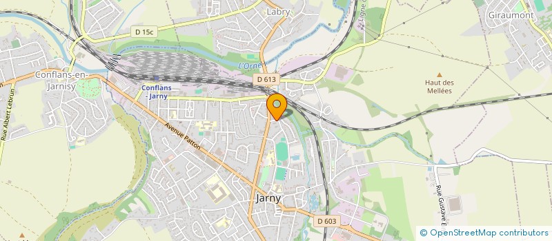 localisation de l'entreprise MAJULOU LES 3 FONTAINES  JARNY