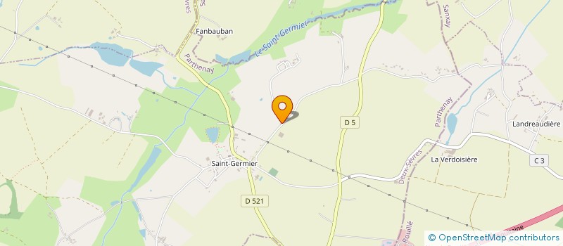 localisation de l'entreprise MAJUMAL  SAINT-GERMIER