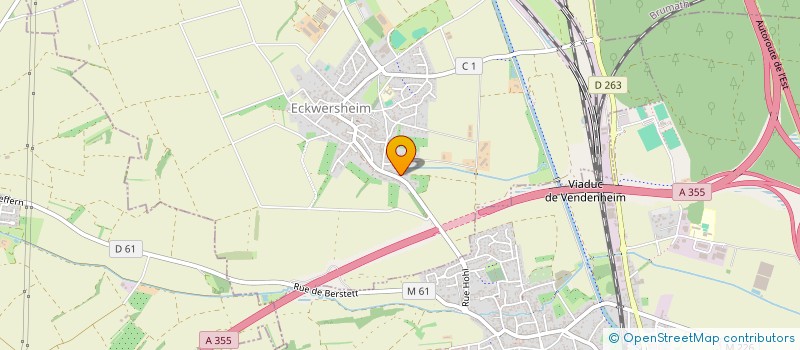 localisation de l'entreprise MAJUMO  ECKWERSHEIM