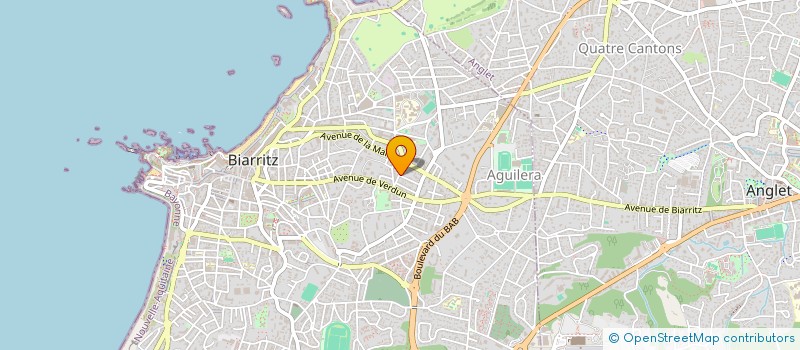 localisation de l'entreprise MAJUOL à BIARRITZ