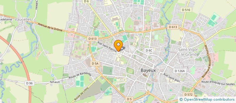 localisation de l'entreprise MAJUPA  BAYEUX