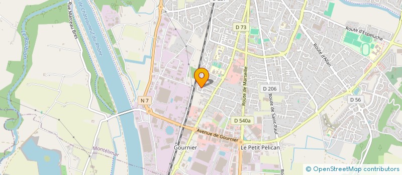 localisation de l'entreprise MAJUPI CHATU  MONTELIMAR