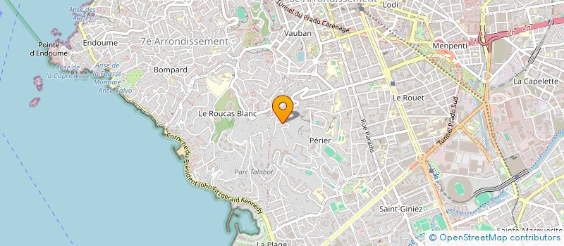 localisation de l'entreprise MAJUROUCAS à MARSEILLE