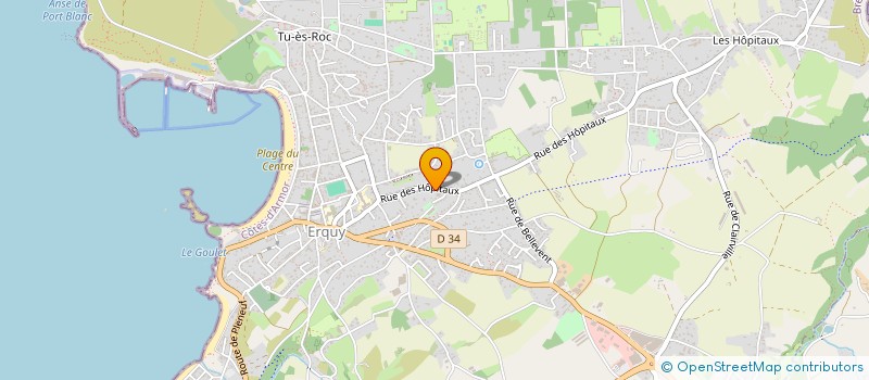 localisation de l'entreprise MAJUSA 3  ERQUY