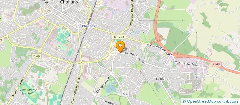 localisation de l'entreprise MAJUSA à CHALLANS