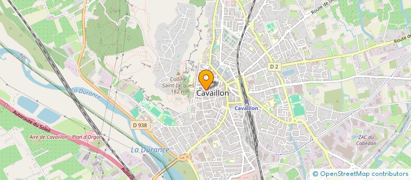 localisation de l'entreprise MAJUSCULE  CAVAILLON