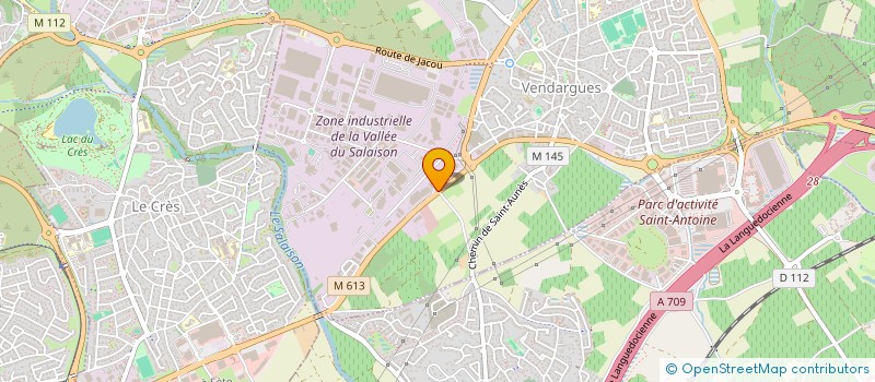 localisation de l'entreprise MAJUTHO à VENDARGUES