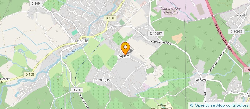 localisation de l'entreprise MAJUTHO  LA BREDE