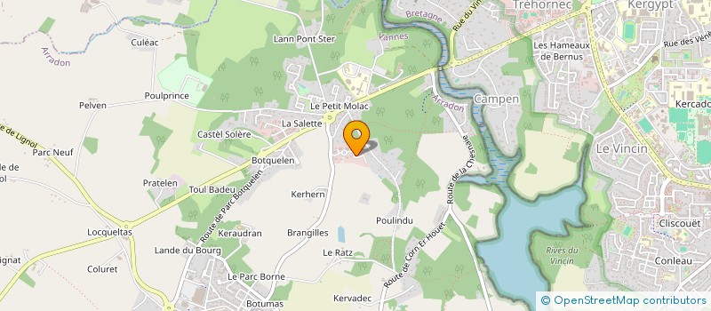 localisation de l'entreprise MAJUTI  ARRADON