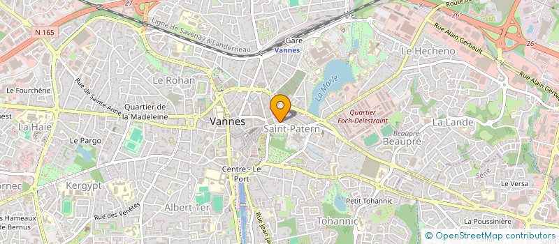 localisation de l'entreprise MAJUYO à VANNES