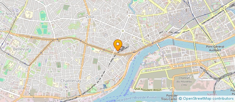 localisation de l'entreprise MAJUZO à NANTES