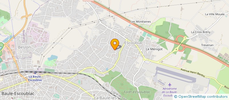 localisation de l'entreprise MAJY à LA BAULE-ESCOUBLAC