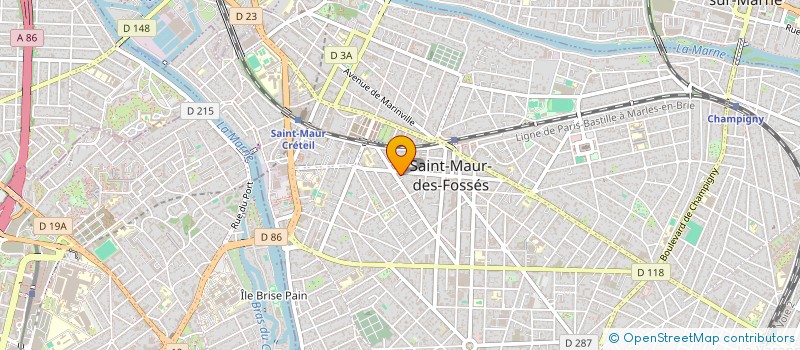 localisation de l'entreprise MAJYC à SAINT-MAUR-DES-FOSSES