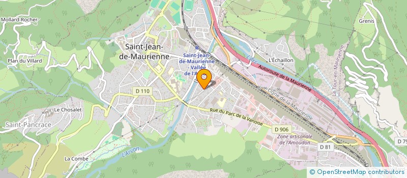 localisation de l'entreprise MAJYK  SAINT-JEAN-DE-MAURIENNE