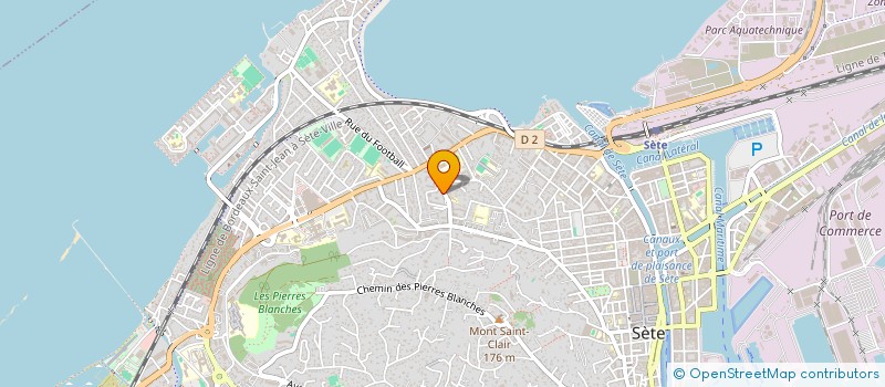 localisation de l'entreprise MAJYX  SETE