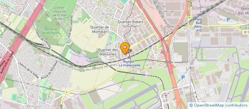 localisation de l'entreprise MAK 3 à RUNGIS