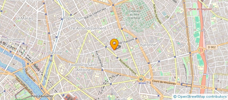 localisation de l'entreprise MAK  PARIS