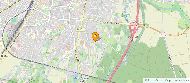 localisation de l'entreprise MAK  COLMAR