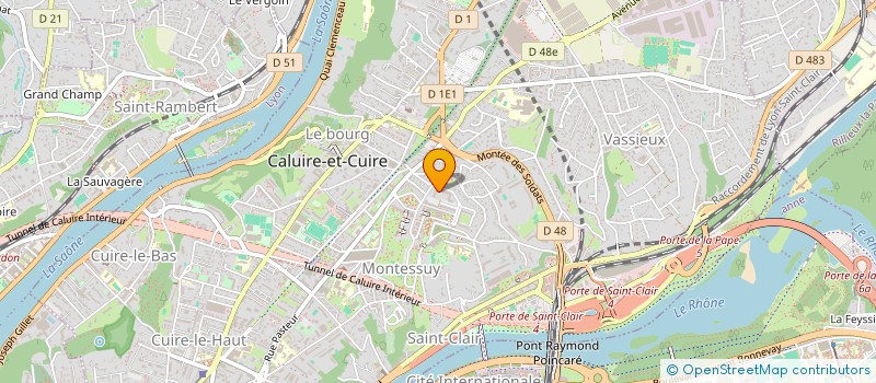 localisation de l'entreprise MAK'ART  CALUIRE-ET-CUIRE