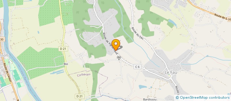 localisation de l'entreprise MAK'B CONCEPT  MONTAUBAN