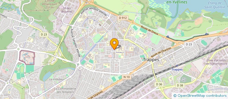localisation de l'entreprise MAK COURTIER à TRAPPES