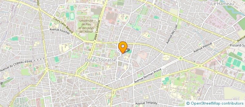localisation de l'entreprise MAK EXO à PAU