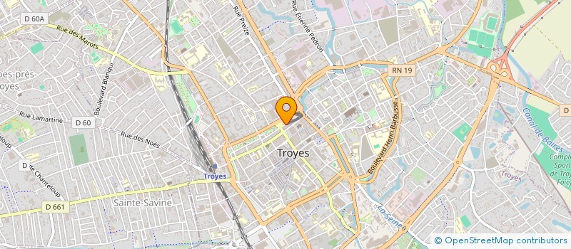 localisation de l'entreprise MAK HALAL à TROYES