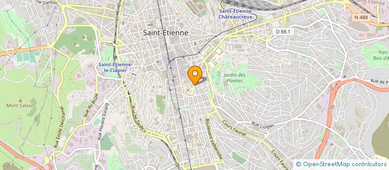 localisation de l'entreprise MAK KIMANG ET Y SEM G HOA  SAINT-ETIENNE