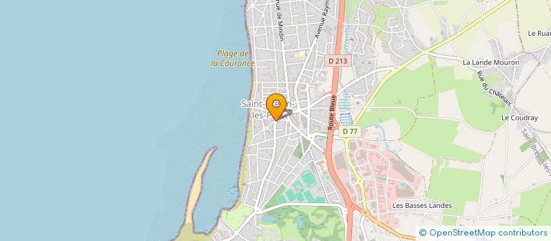 localisation de l'entreprise MAK PIZZA à SAINT-BREVIN-LES-PINS