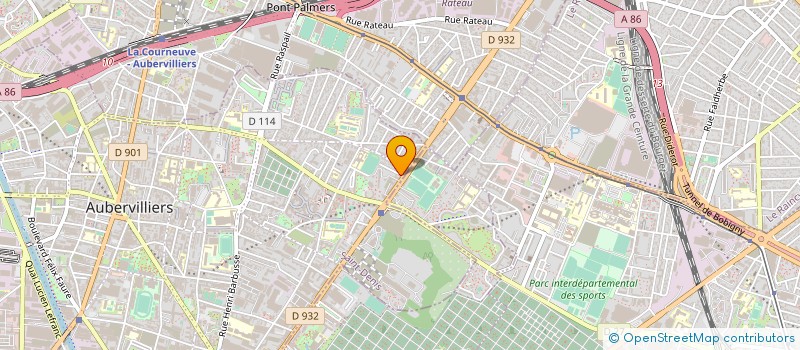 localisation de l'entreprise MAK RENOV à AUBERVILLIERS