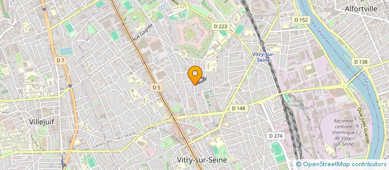 localisation de l'entreprise MAK SERVICE  VITRY SUR SEINE