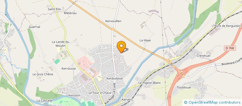 localisation de l'entreprise MAK2  PONTIVY