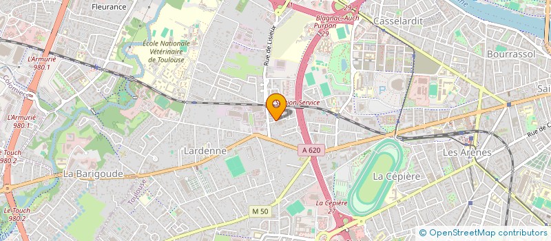localisation de l'entreprise MAKA à TOULOUSE