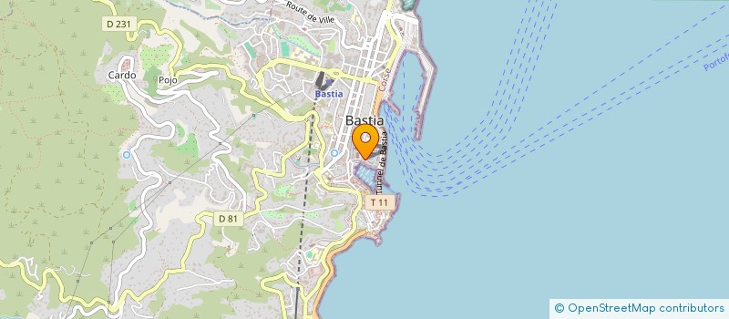 localisation de l'entreprise MAKA à BASTIA