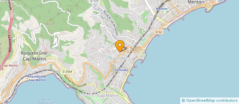 localisation de l'entreprise MAKA à ROQUEBRUNE-CAP-MARTIN
