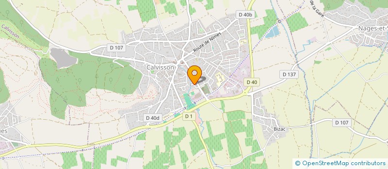 localisation de l'entreprise MAKA  CALVISSON