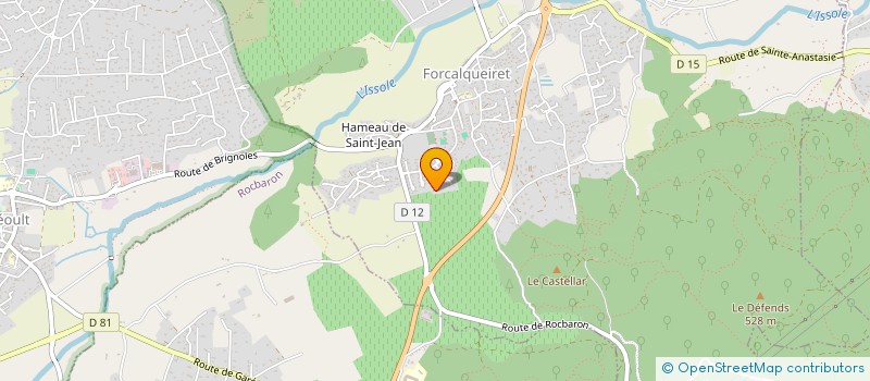 localisation de l'entreprise MAKA  FORCALQUEIRET