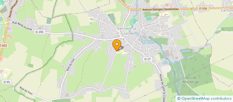 localisation de l'entreprise MAKA IMMO  FERRIERE-LA-GRANDE