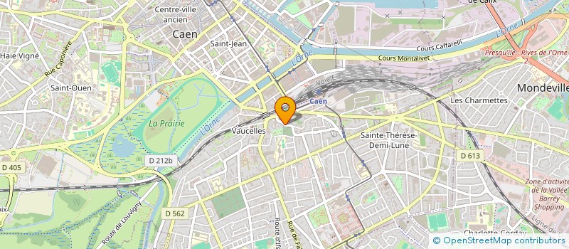 localisation de l'entreprise MAKA PRODUCTION à CAEN