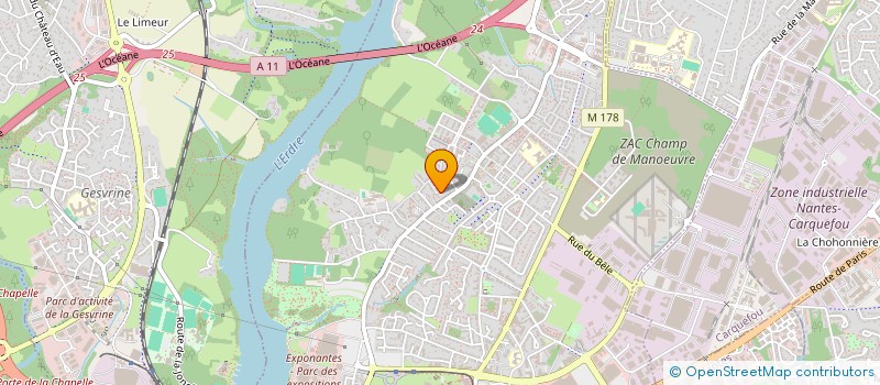localisation de l'entreprise MAKABOX  NANTES
