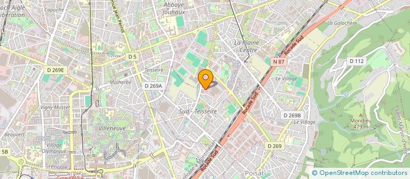 localisation de l'entreprise MAKADAM  SAINT-MARTIN-D'HERES