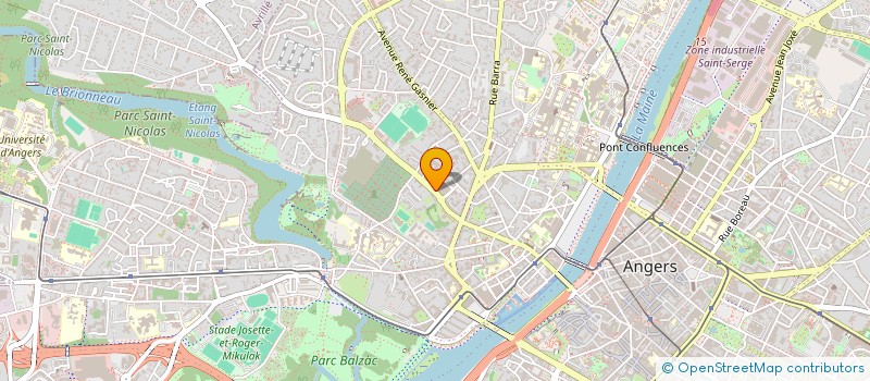 localisation de l'entreprise MAKADAMES à ANGERS