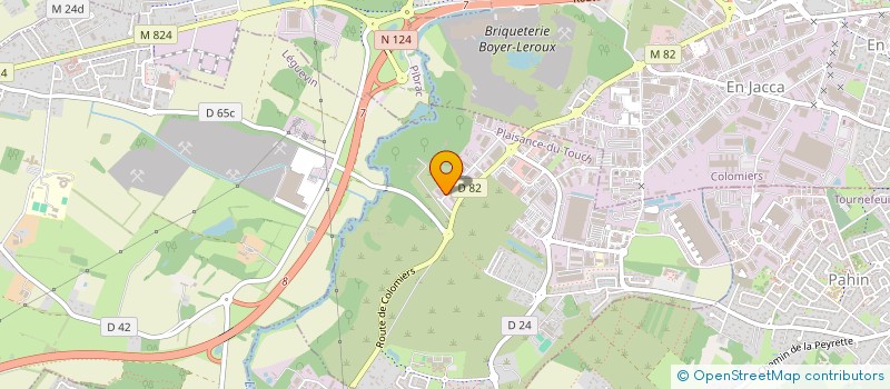 localisation de l'entreprise MAKADAMM  PLAISANCE-DU-TOUCH