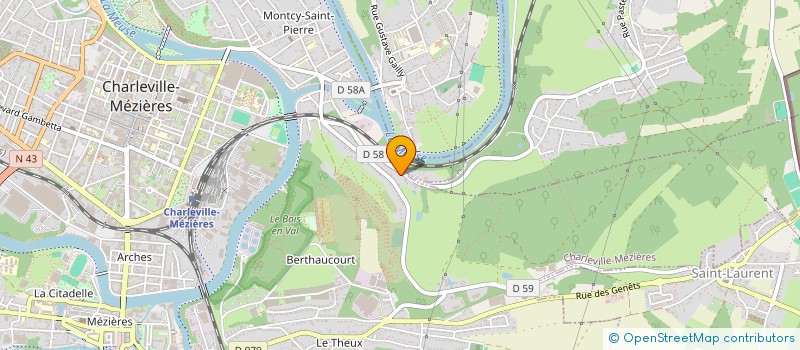 localisation de l'entreprise MAKADEMY  CHARLEVILLE-MEZIERES