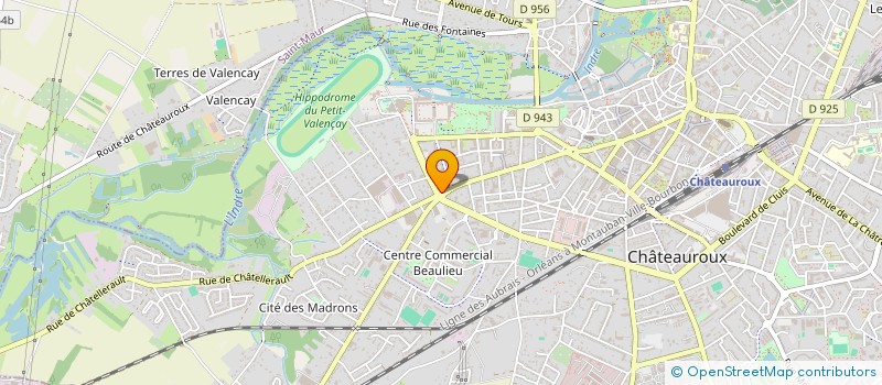 localisation de l'entreprise MAKAFLOCA  CHATEAUROUX