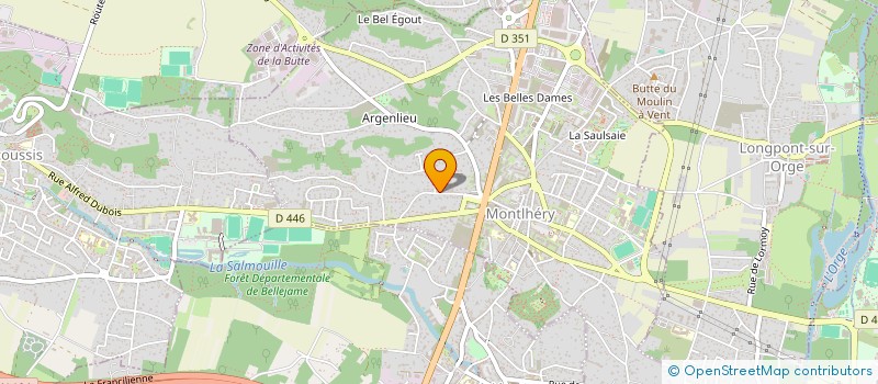 localisation de l'entreprise MAKAHAJA  MONTLHERY